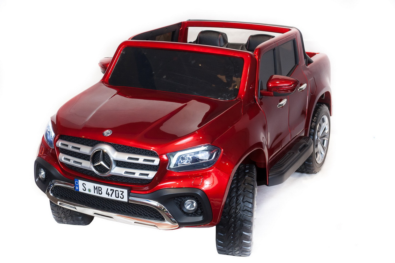 

Детский автомобиль Toyland Mercedes Benz X-Class XMX 606 Темно-красный