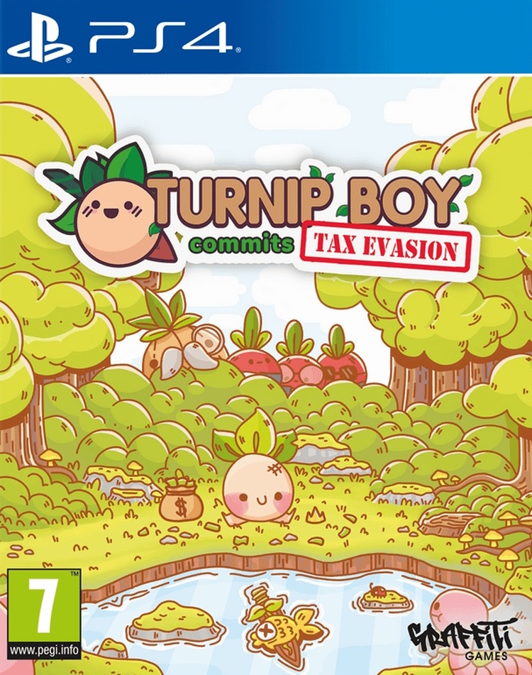 Игра Turnip Boy Commits Tax Evasion PlayStation 4 полностью на русском языке 4190₽