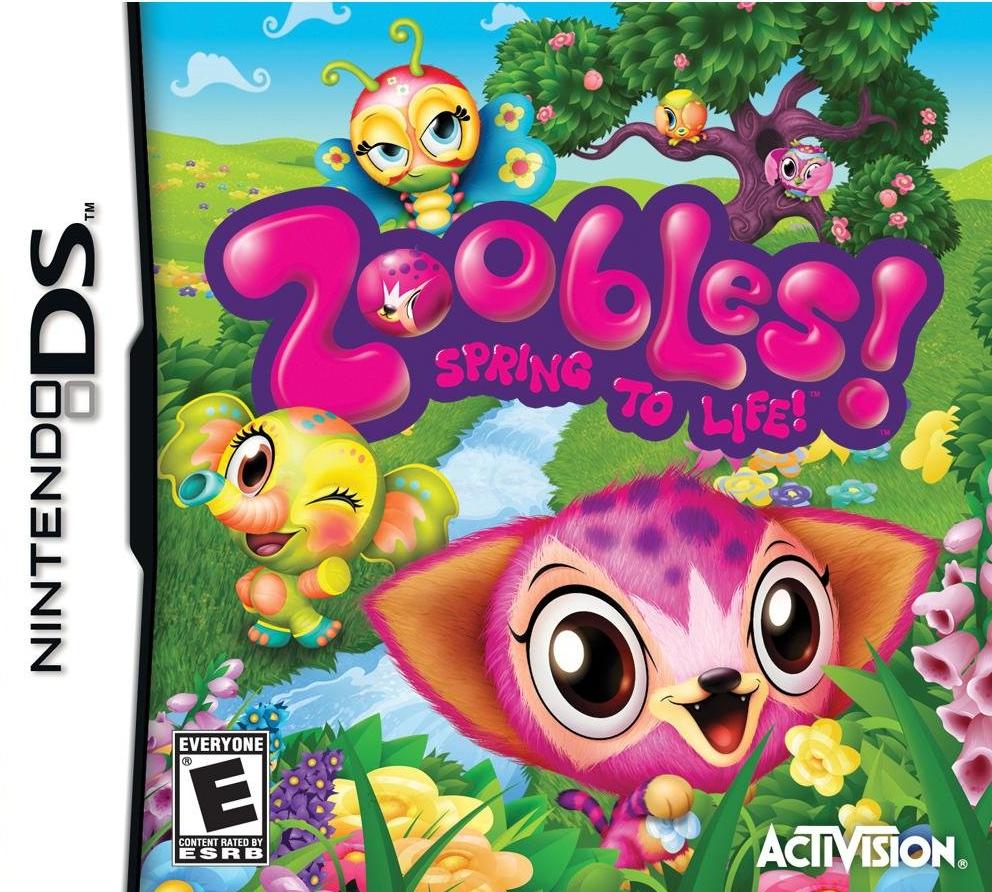 Игра Zoobles (Nintendo 3DS, полностью на иностранном языке)