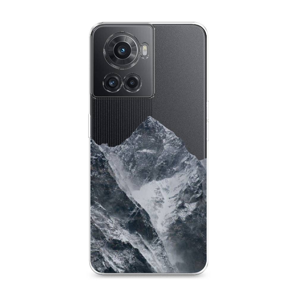 

Чехол на OnePlus 10R "Горы арт 4", Серый;бежевый, 153050-2