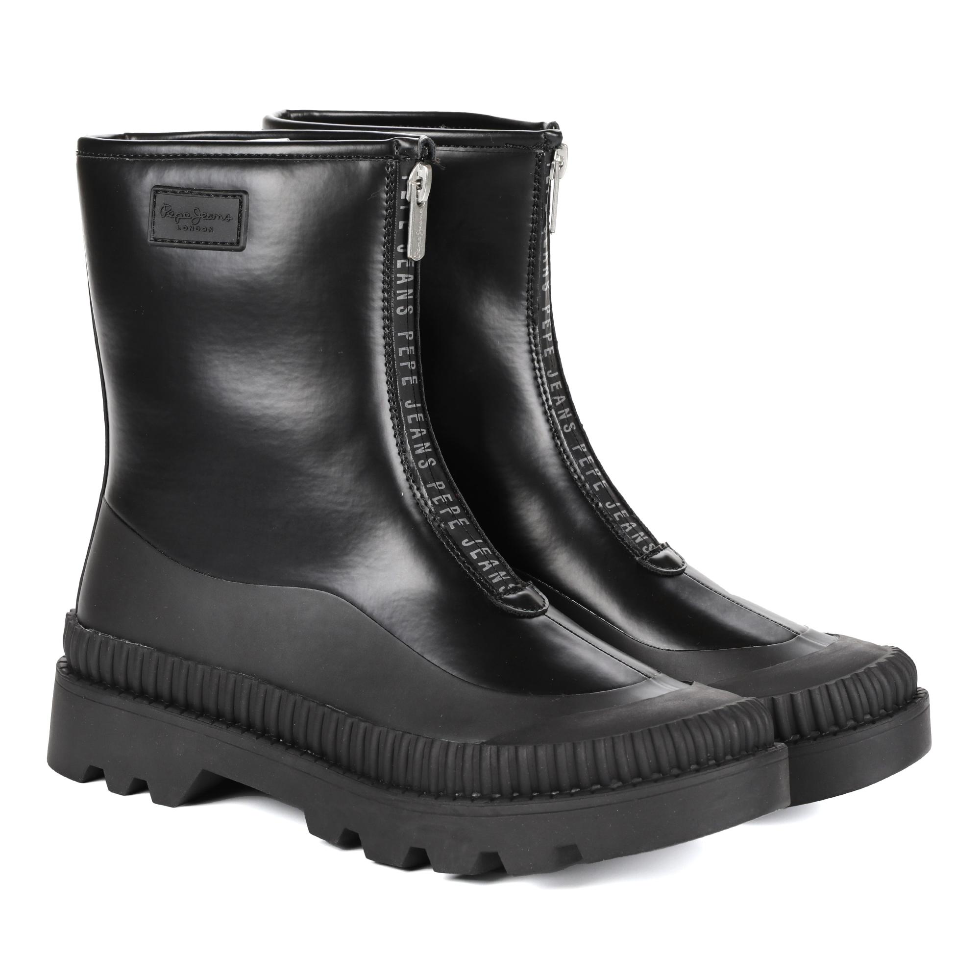 

Полусапоги женские Pepe Jeans London GUM ZIP PLS50467 черные 39 EU, Черный, GUM ZIP PLS50467