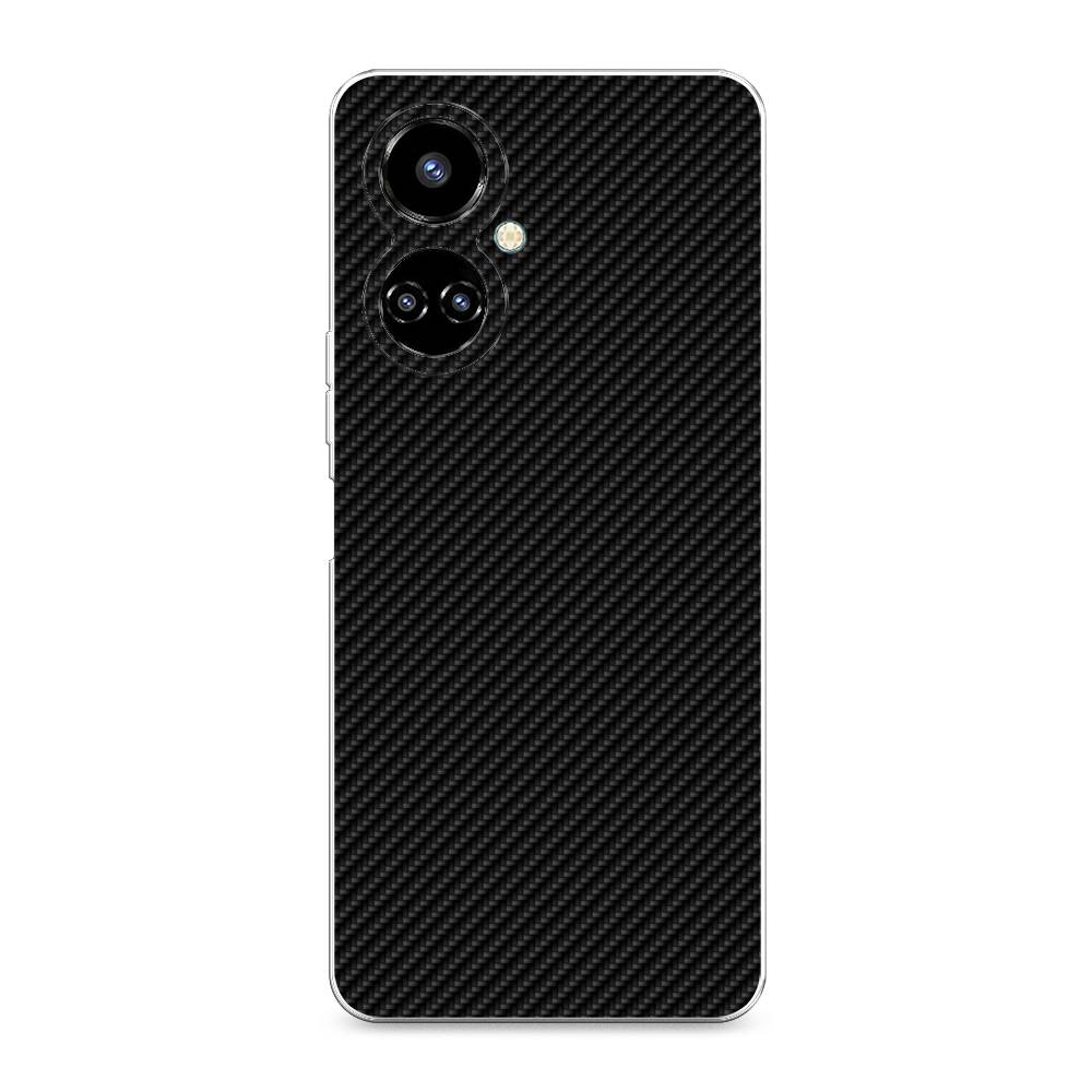 

Силиконовый чехол "Черный карбон" на Tecno Camon 19 Pro 4G, Разноцветный, 302250-3