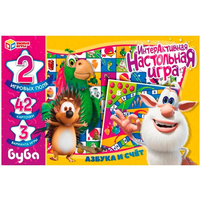 

Игра Умка Азбука и счёт.Буба.ИнтерАктивная 4680107930446 /20/