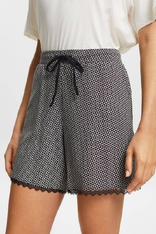 

Трикотажные шорты женские Esprit 992ER1Y317 черные 38 EU, Черный, 992ER1Y317