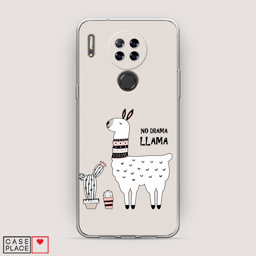 

Чехол Awog на Blackview A80 "No drama LLama", Разноцветный, 280150-2