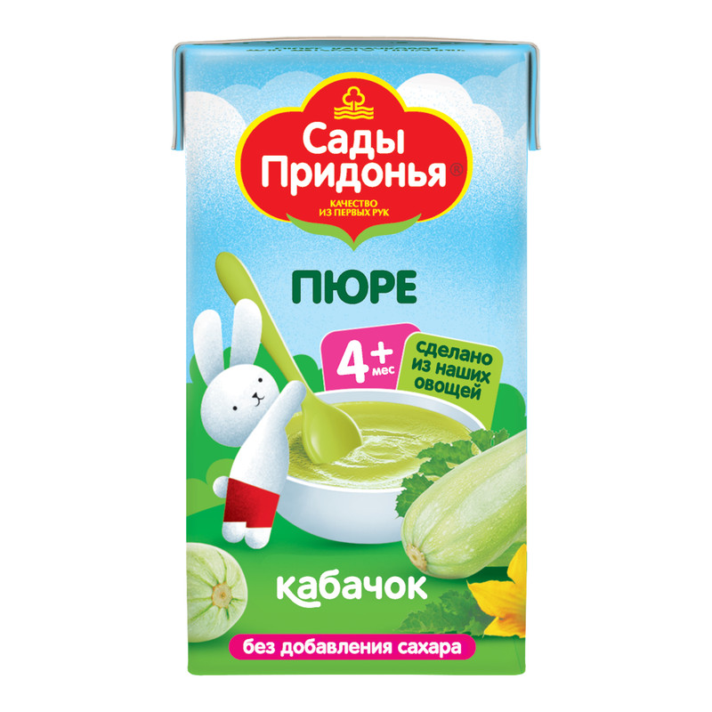 Пюре Сады Придонья Кабачок 125 г 30₽