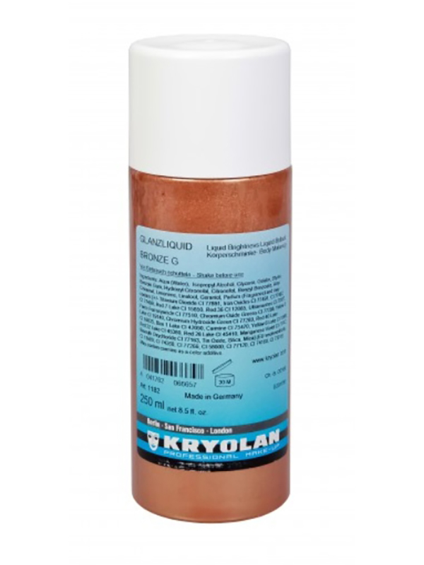 

Аквагрим-тон глянцевый жидкий/Aquacolor Glanz liquid 250 мл. (Цв: Bronze), Коричневый