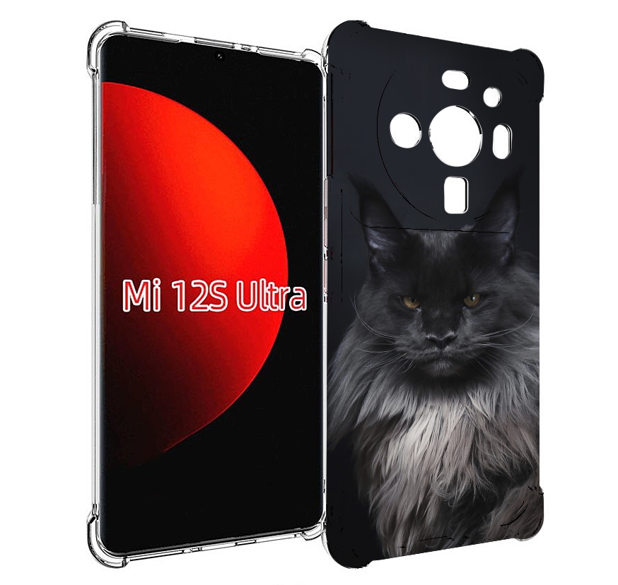 Чехол для Xiaomi 12S Ultra MyPads Cat Maine Coon 2