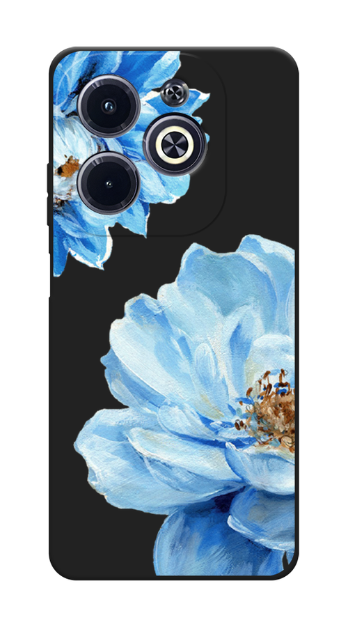 

Чехол Awog на Infinix HOT 40i "Голубые клематисы", Голубой, 3105452-1