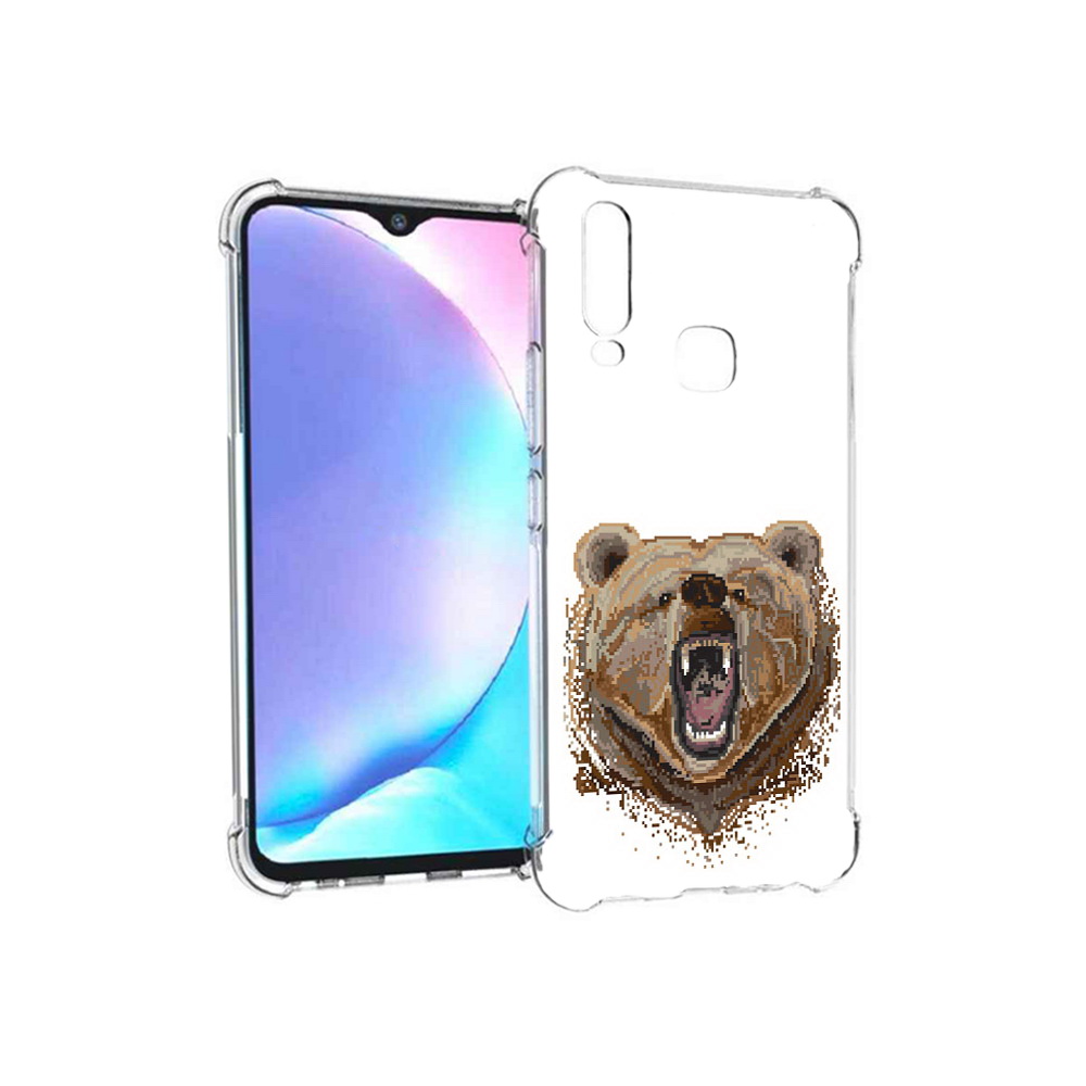 

Чехол MyPads Tocco для Vivo Y17 пиксельный медведь (PT136369.382.539), Tocco