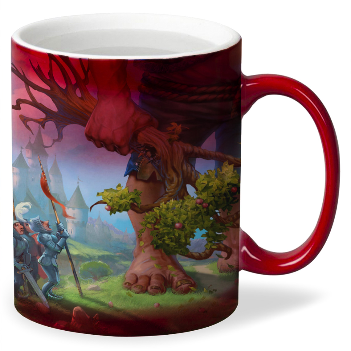 

Кружка CoolPodarok majesty 2 the fantasy kingdom sim Великан с яблоней