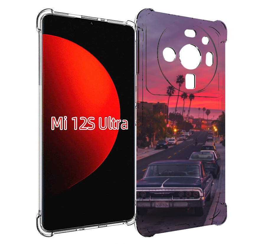 

Чехол MyPads красивая дорога америки для Xiaomi 12S Ultra, Прозрачный, Tocco
