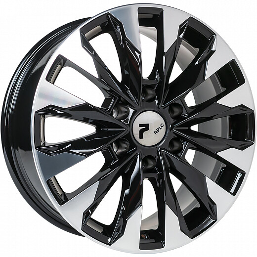 

Колесный диск RPLC-Wheels To258 7,5x18 6x139,7 ET 30 Dia 106,1 (BFP), Хромированный;черный, To258