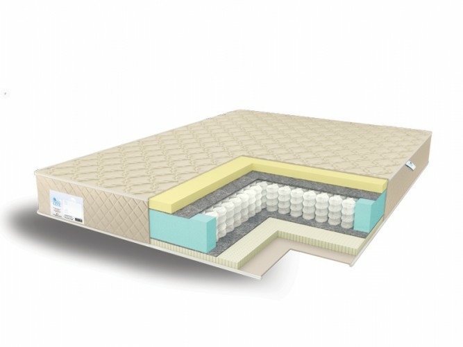 

Матрас Comfort Line Memory4 - Latex3 TFK 95х170, Бежевый;белый;серый;серебристый, Memory4 - Latex3 TFK