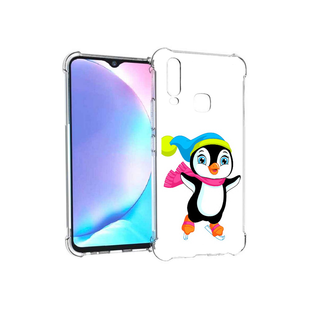 

Чехол MyPads Tocco для Vivo Y17 пингвин на коньках (PT136369.382.540), Tocco