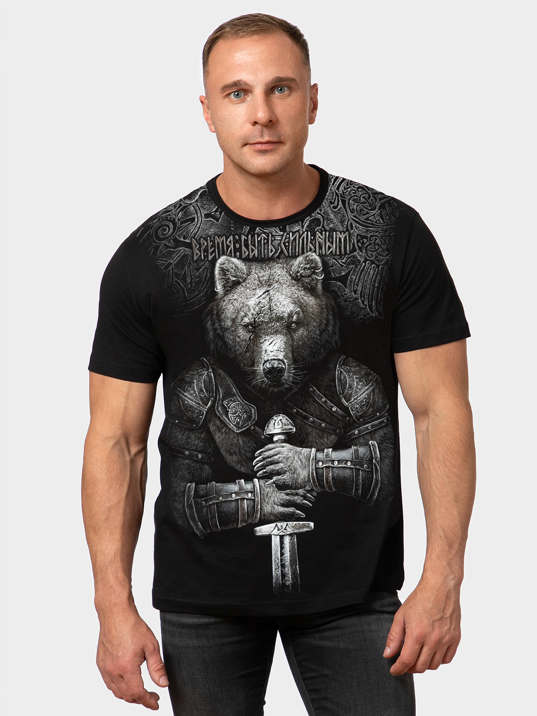 

Футболка мужская MF 2-231 черная XXL, Черный, 2-231