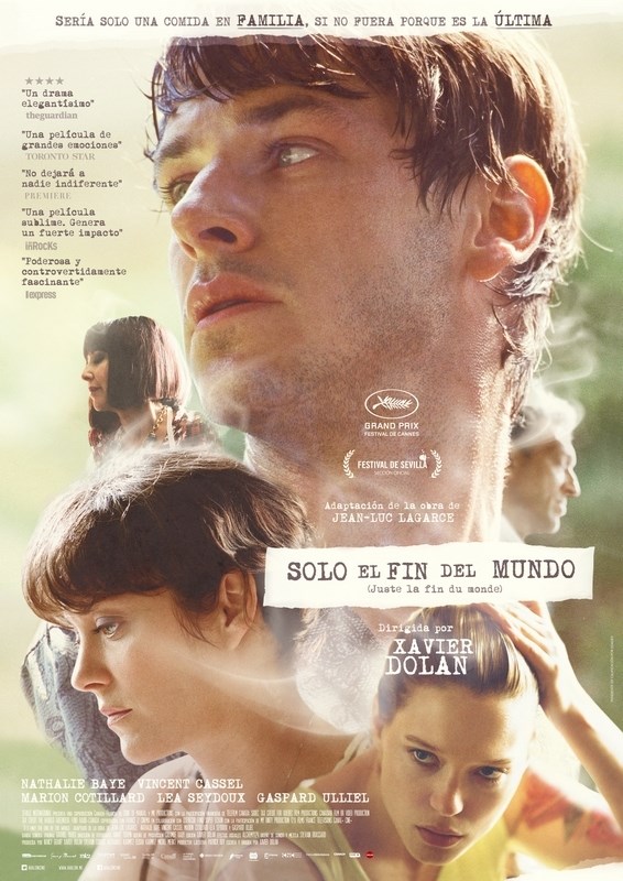 

Постер к фильму "Это всего лишь конец света" (Juste la fin du monde) Оригинальный 68,6x96,