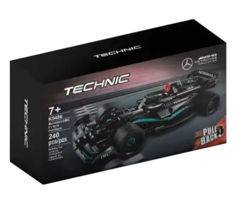 

Конструктор Гоночная машина Mercedes-AMG F1 W14 E Performance Pull-Back 240 дет