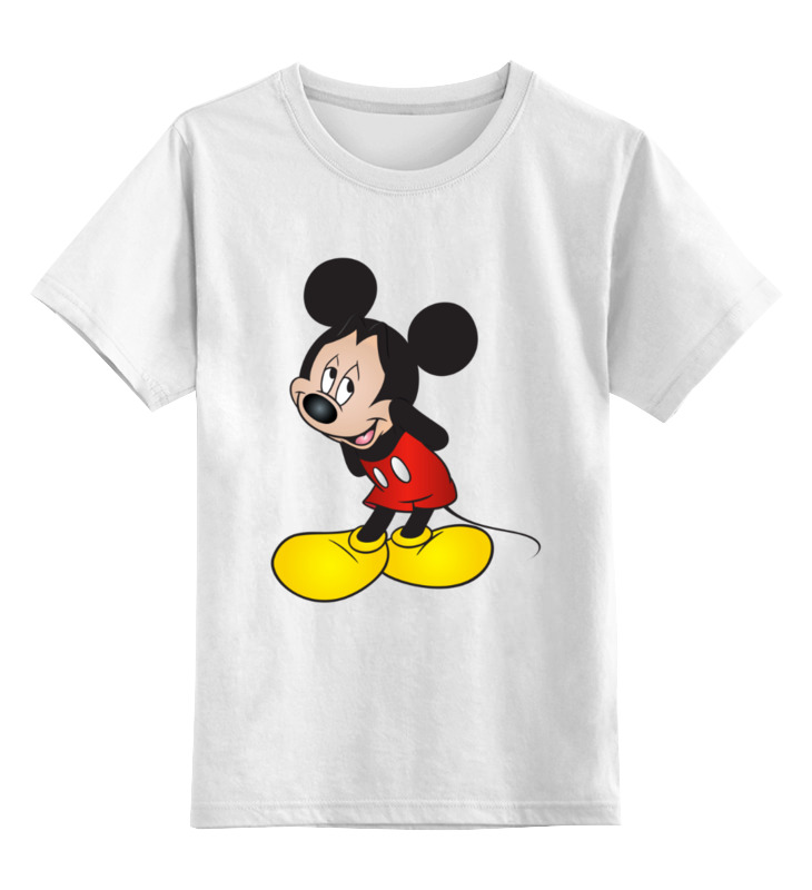 

Детская футболка Printio Мышонок цв.белый р.116, 0000003062674