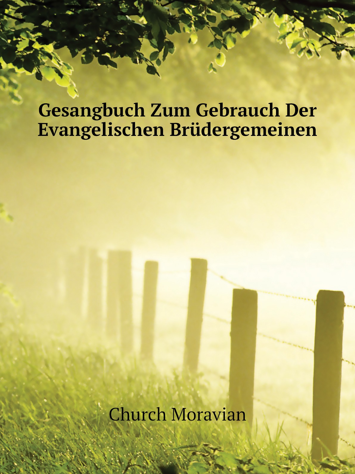 

Gesangbuch Zum Gebrauch Der Evangelischen Brudergemeinen