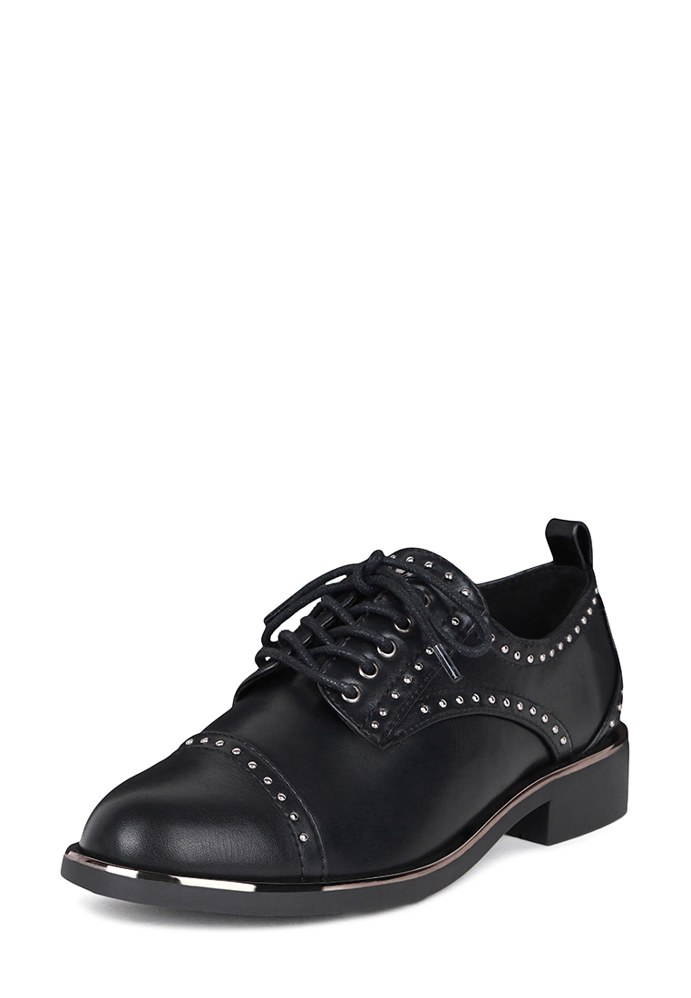 

Полуботинки женские T.Taccardi K0475LC-10 черные 38 RU, Черный, K0475LC-10