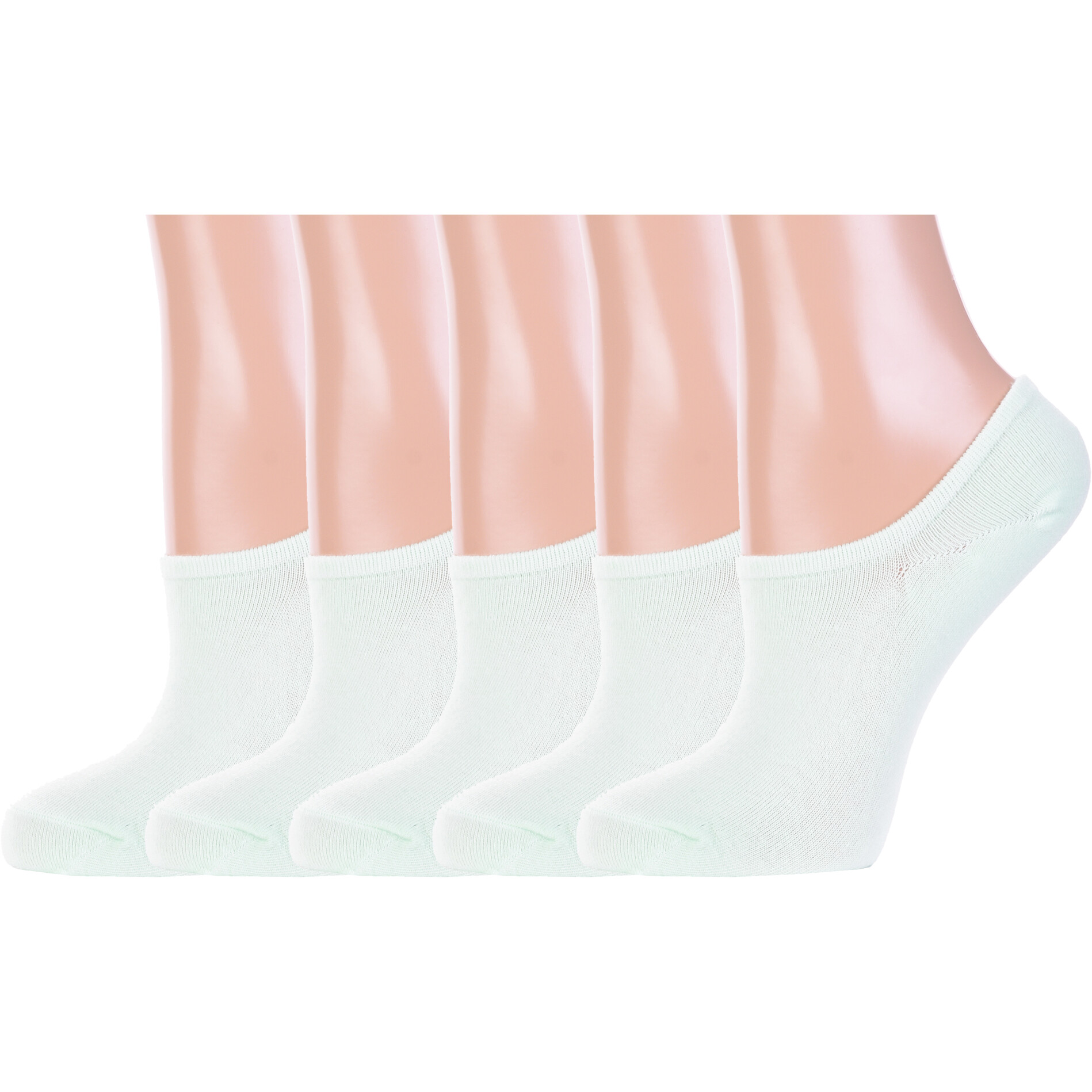 Комплект носков женских Hobby Line 5-Нжу562 зеленых 36-40, 5 пар