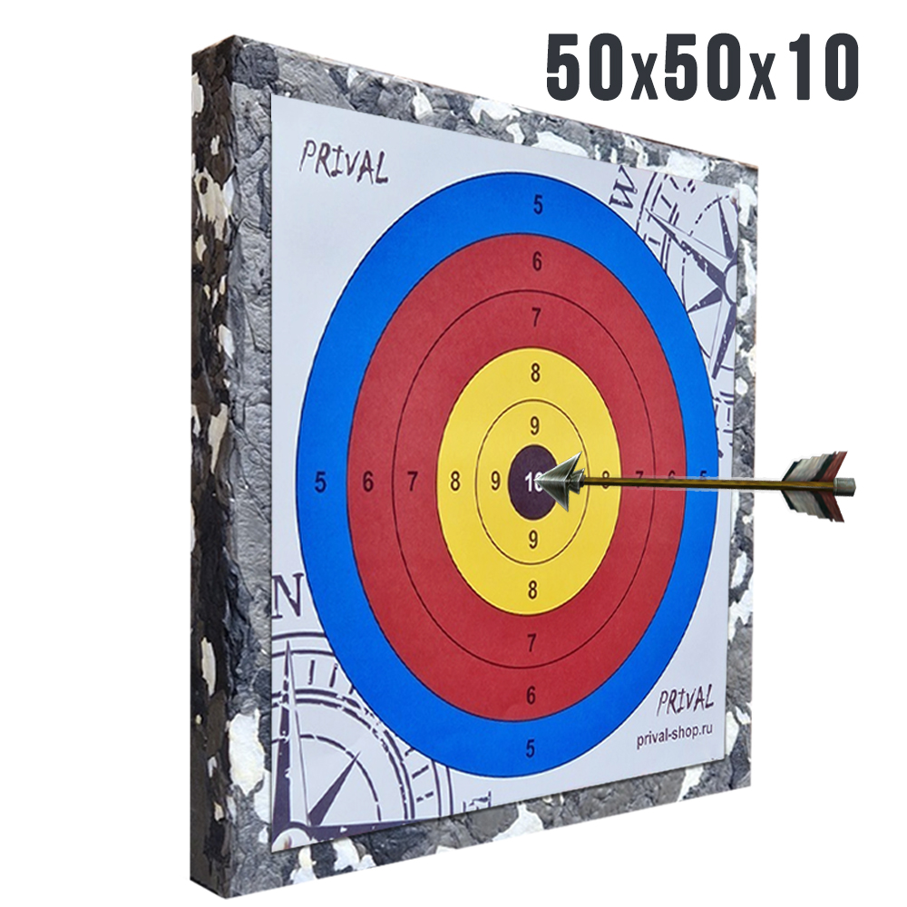 

Стрелоулавливатель Prival 50х50х10 см, Разноцветный