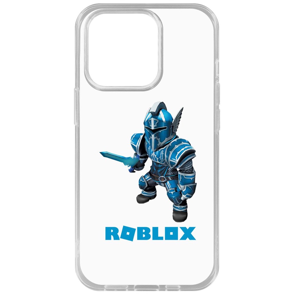 

Чехол-накладка Krutoff Clear Case Roblox-Рыцарь Алар для iPhone 14 Pro, Прозрачный