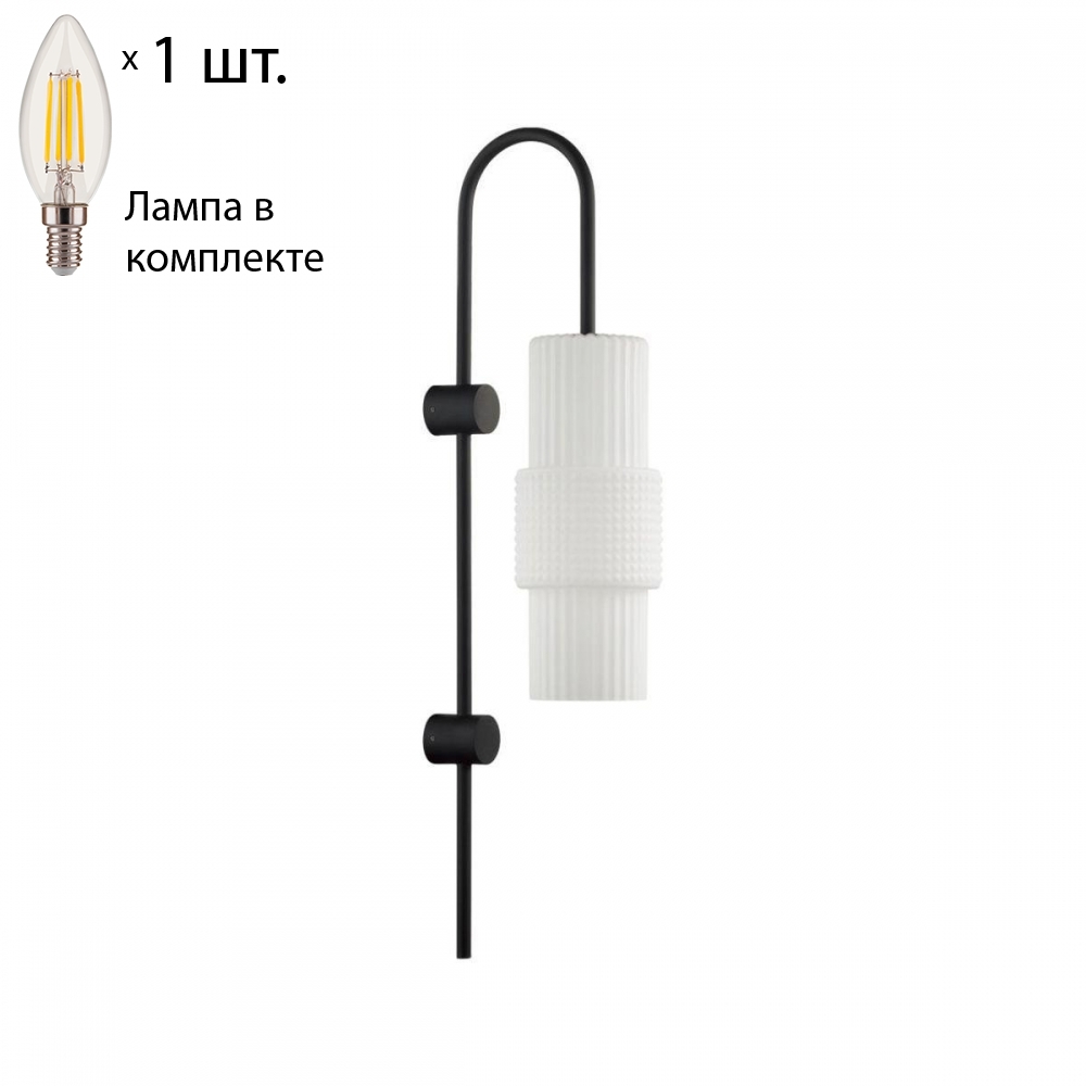 

Бра Odeon Pimpa с лампочкой 5017/1W+Lamps E14 Свеча