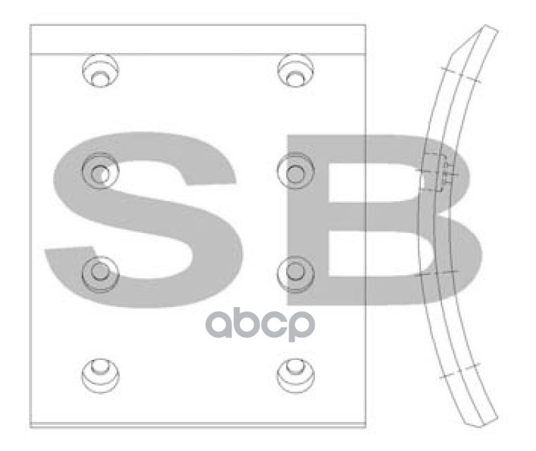 

Накладка Тормозная Hyundai Hd120 Sl213 Sangsin brake арт. SL213