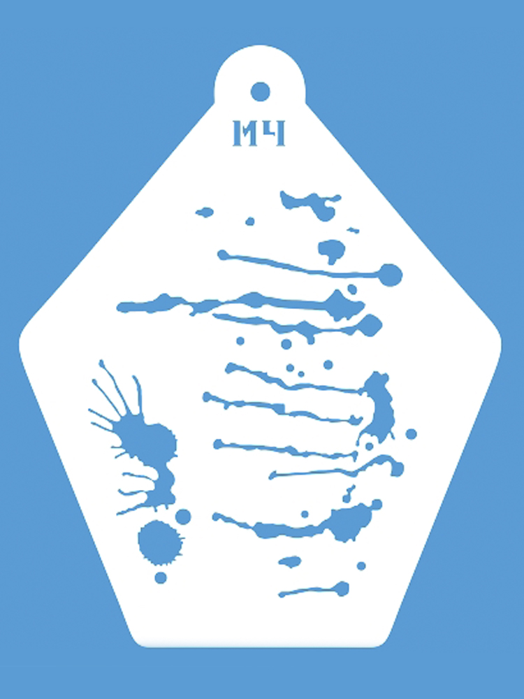 Трафарет Аквагрим для мальчиков (Цв: 4)