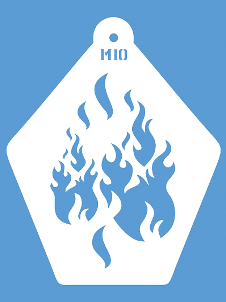 Трафарет Аквагрим для мальчиков (Цв: 10)