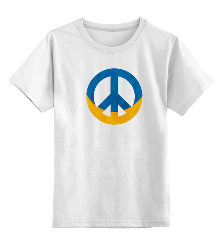 

Детская футболка классическая Printio Ukraine peace, р. 116, 0000000641063