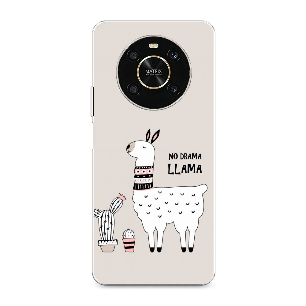 

Чехол Awog на Honor X9 4G/Magic4 Lite 4G "No drama LLama", Разноцветный, 6108150-2