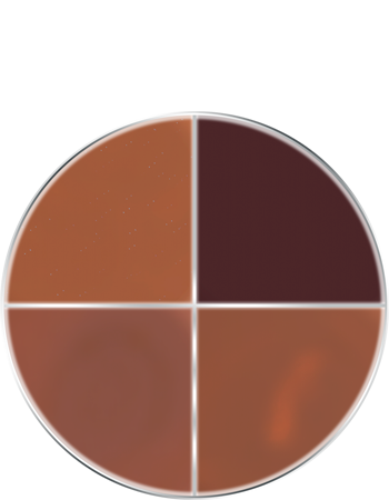 

Набор грима на жировой основе/ Supracolor Quartet 4 colors 15 мл. (Цв: OldAge), Коричневый