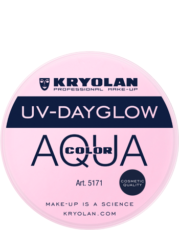 

Аквагрим прессованный УФ/Aquacolor UV-Dayglow 8 мл. (Цв: Rose), Розовый