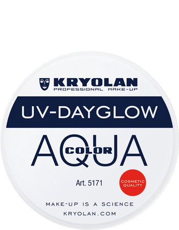 

Аквагрим прессованный УФ/Aquacolor UV-Dayglow 8 мл. (Цв: White), Белый