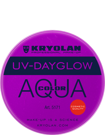 

Аквагрим прессованный УФ/Aquacolor UV-Dayglow 8 мл. (Цв: Purple), Фиолетовый
