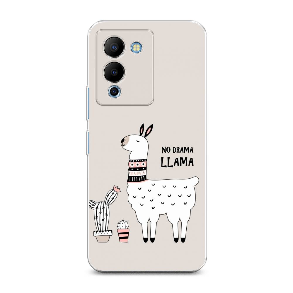 

Чехол Awog на Infinix Note 12 G96 "No drama LLama", Разноцветный, 3101550-2