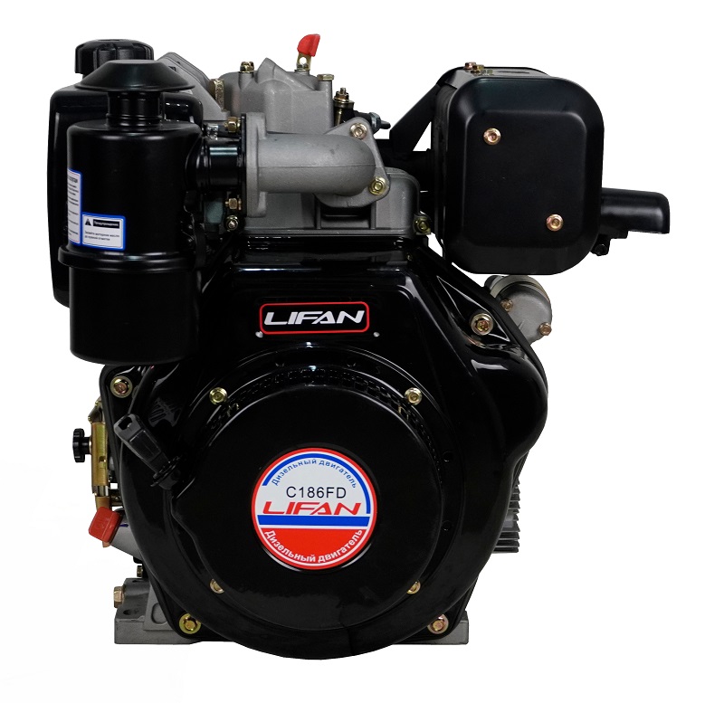 

Двигатель дизельный Lifan Diesel 186FD D25, 6A, 186FD