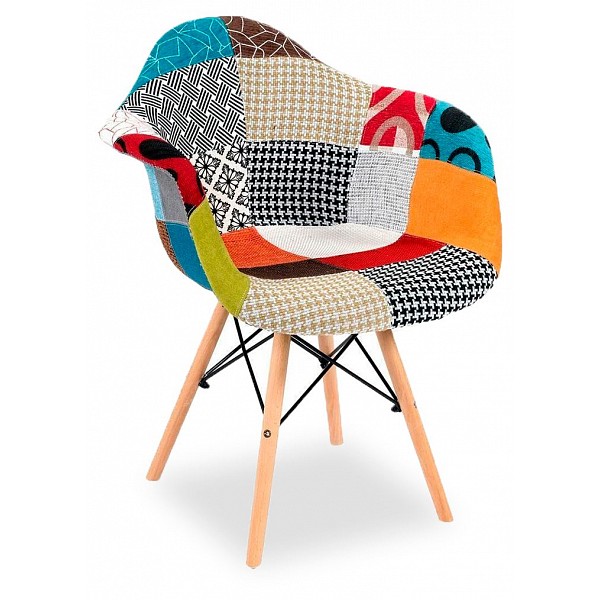 

Кресло Tetchair Cindy Soft Eames (mod. 101), цветной рисунок, Cindy Soft Eames (mod. 101)