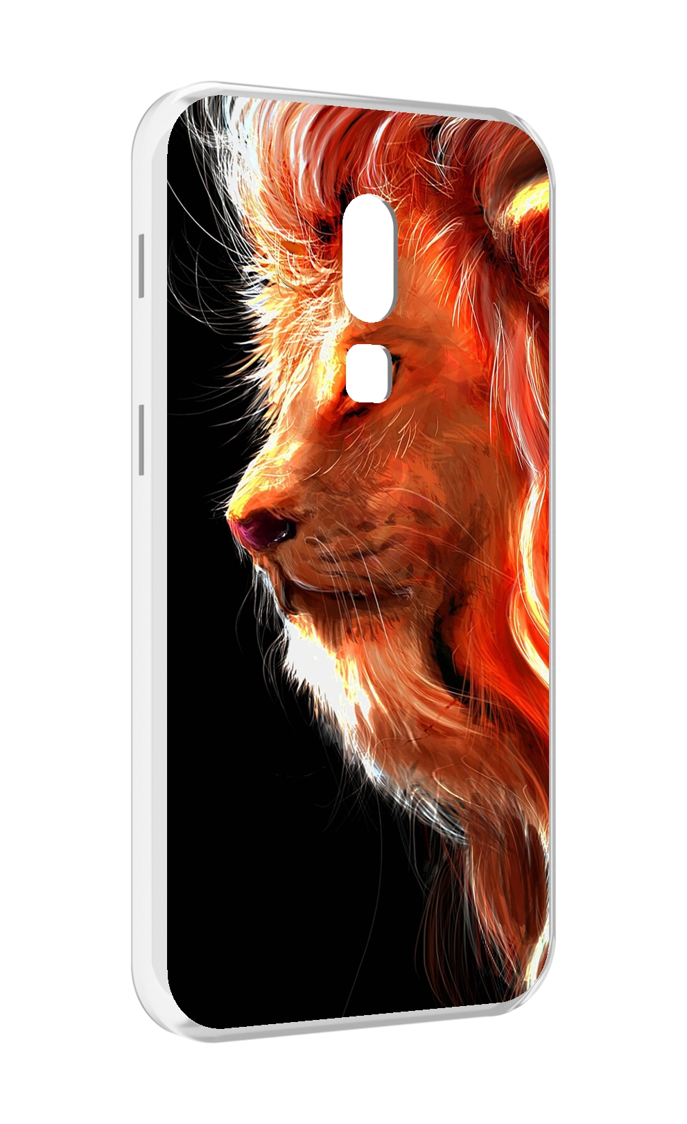 

Чехол MyPads Арт-рисунок-льва мужской для Meizu V8, Прозрачный, Tocco