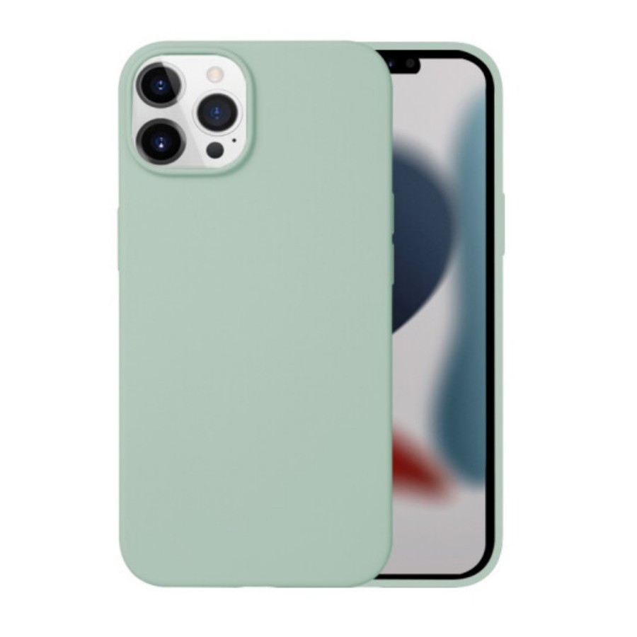 

Чехол Memumi Crystalloid Series Liquid Silicone Case для iPhone 13 Pro Max 6.7Inch Green (