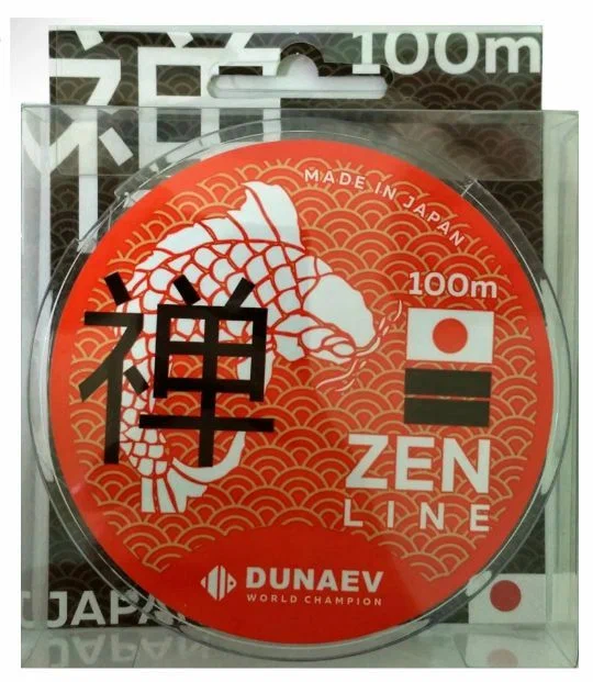 

Леска Dunaev ZEN Line 100м 0.33мм 12.0кг, Прозрачный, ZEN Line