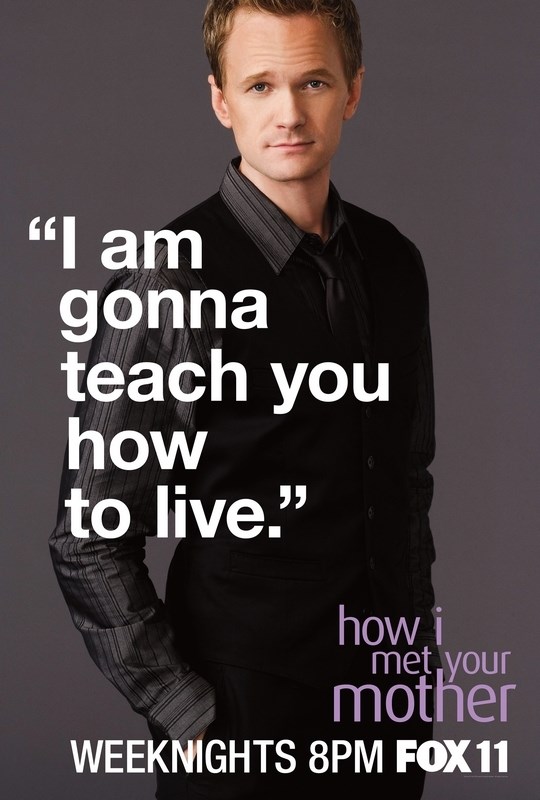 

Постер к сериалу "Как я встретил вашу маму" (How I Met Your Mother) Оригинальный 43,2x63,5