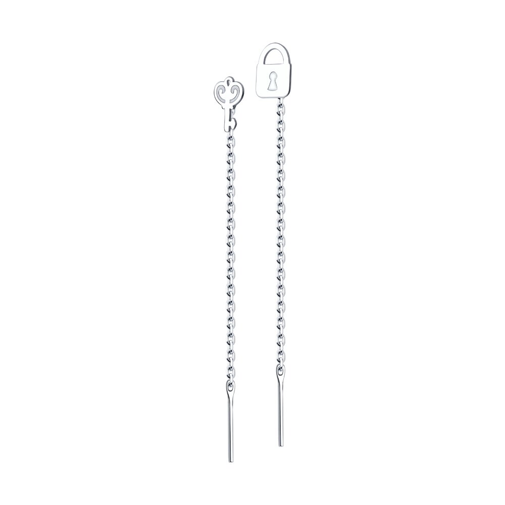 

Серьги из серебра SOKOLOV 94025247, 94025247