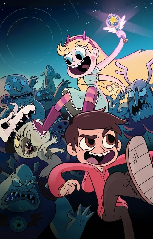 

Постер к мультфильму "Звёздная принцесса и силы зла" (Star vs. the Forces of Evil) Оригина
