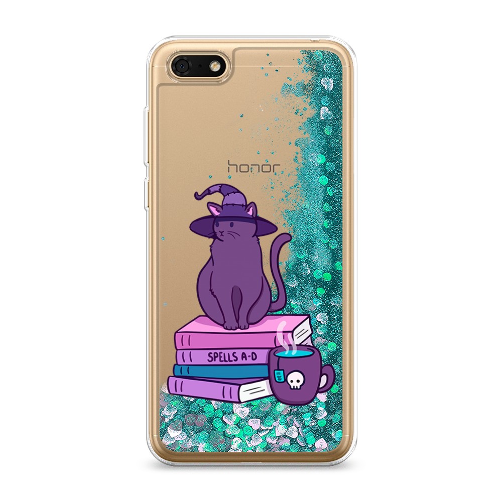 

Чехол Awog на Huawei Y5 2018 "Magic Cat", Разноцветный, 65995-1