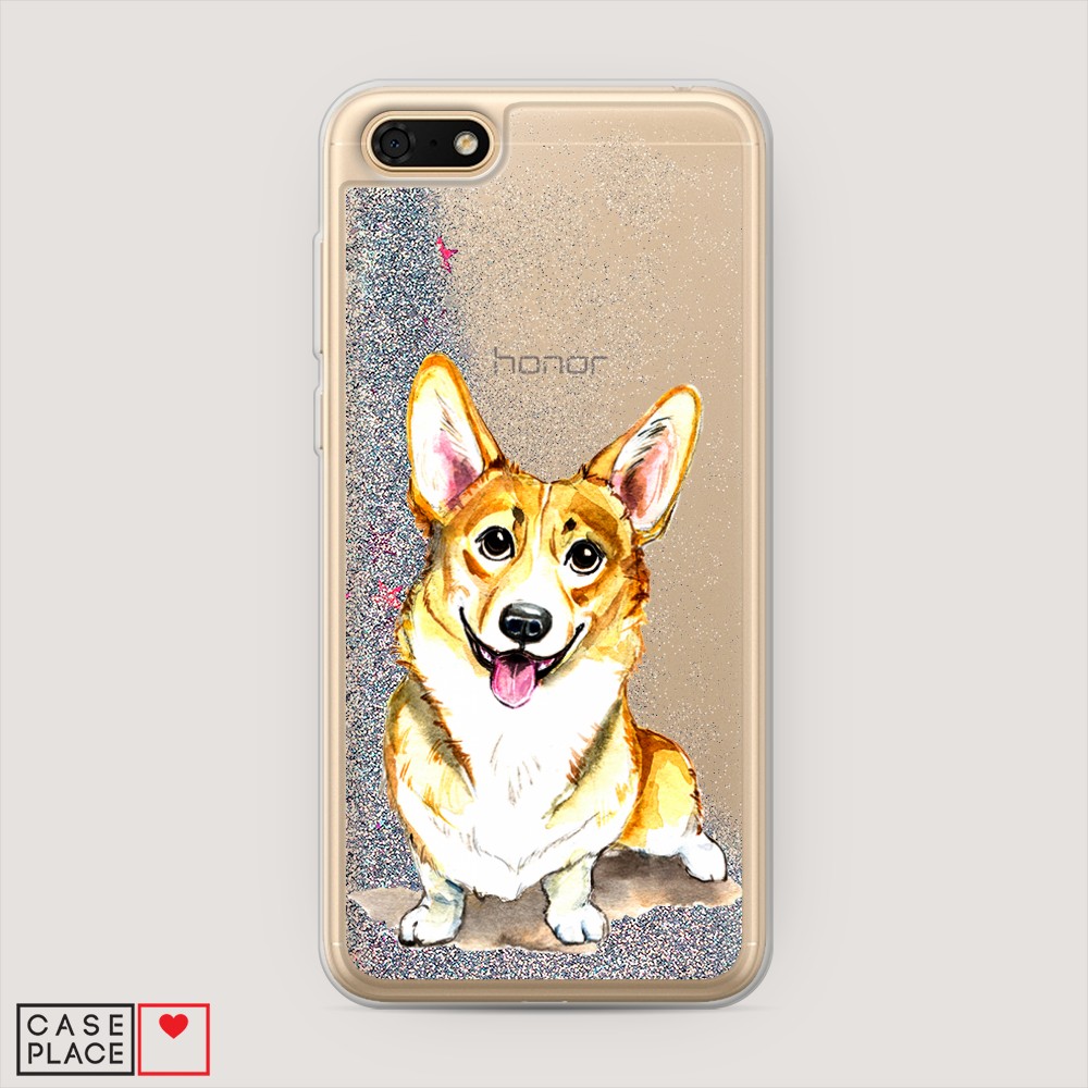

Чехол Awog на Huawei Y5 2018 "Малыш корги", Разноцветный, 65991-1