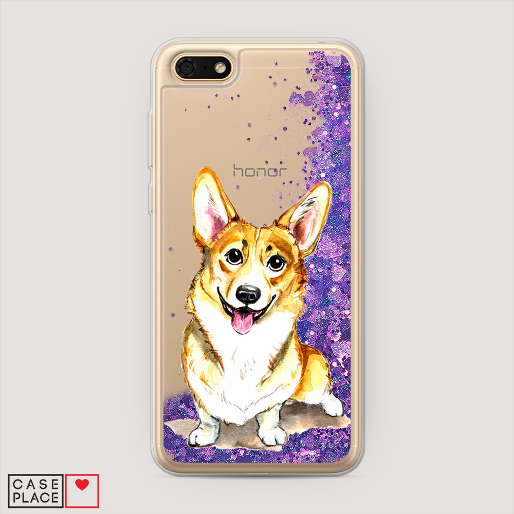 

Чехол Awog на Huawei Y5 2018 "Малыш корги", Разноцветный, 65992-1
